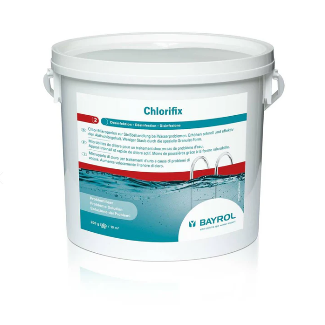 Bayrol Chlorifix 5 kg – Fast-Dissolving Granular Chlorine (Shock & Daily Use)