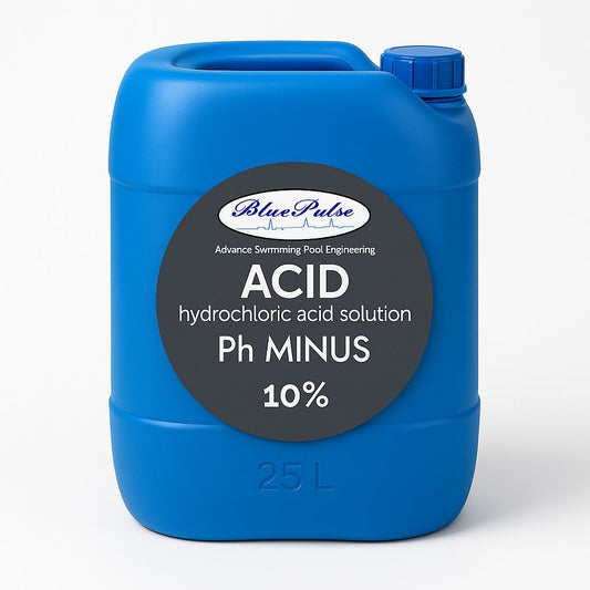 LIQUID pH- (Hydrochloric Acid) 10% – 25 L Drum
